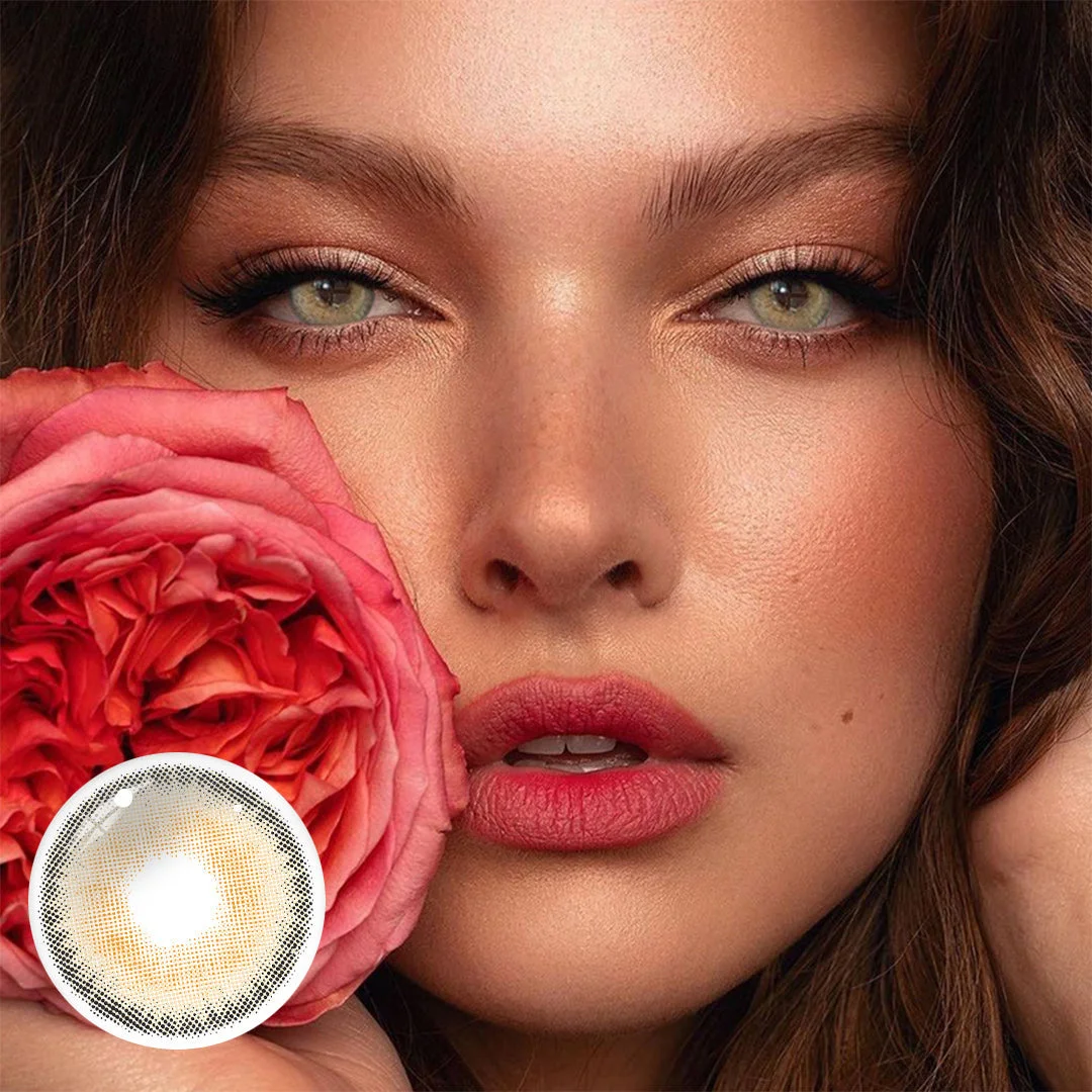 Uniieye Classical Coffee Brown Colored Contact Lenses | 1 Year