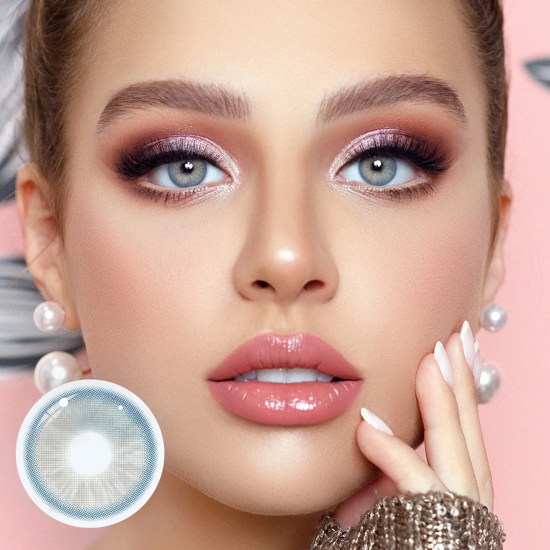 Uniieye Coisini Blue Colored Contact Lenses | 1 Year