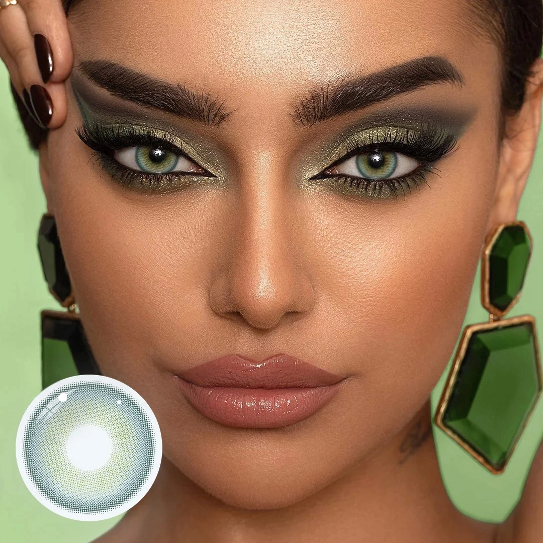 Uniieye Eden Green Colored Contact Lenses | 1 Year