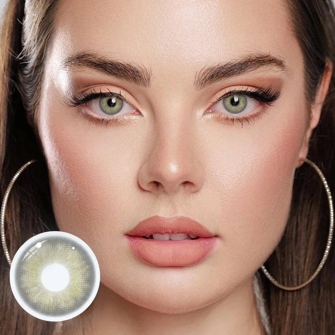 Uniieye Maya Green Colored Contact Lenses | 1 Year