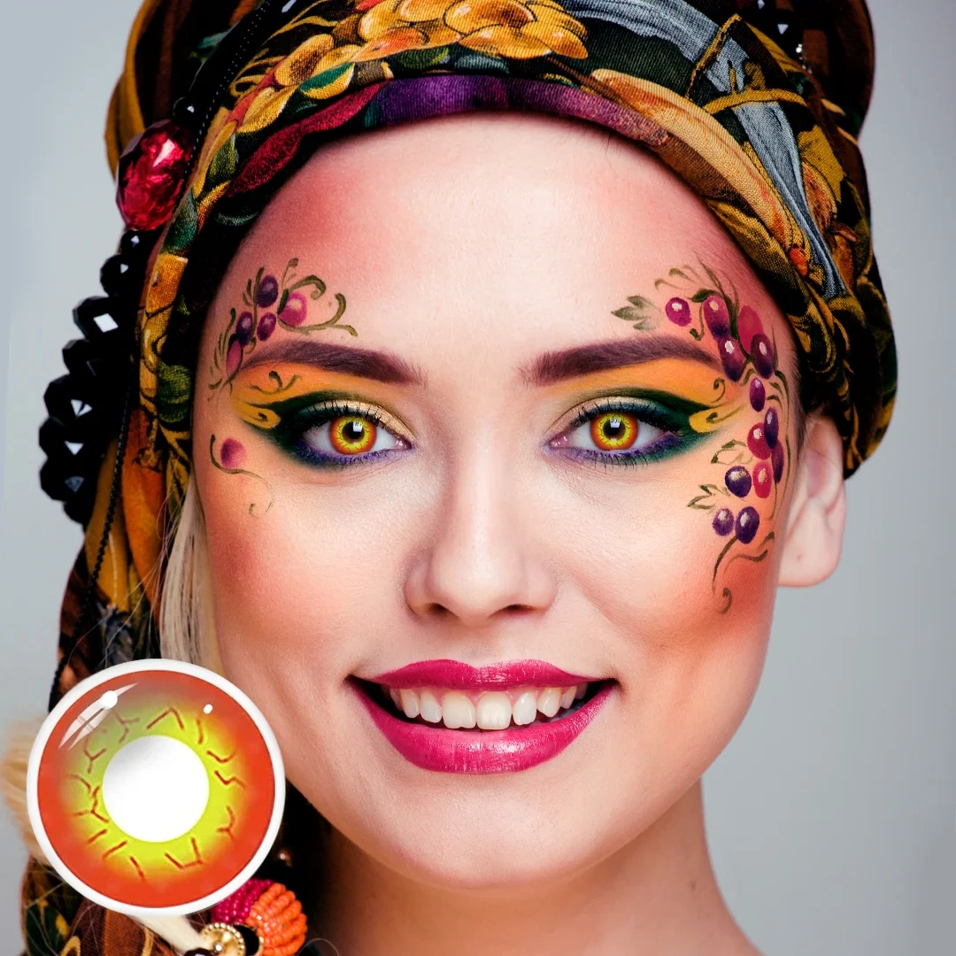 Uniieye Sith Eye Colored Contact Lenses | 1 Year