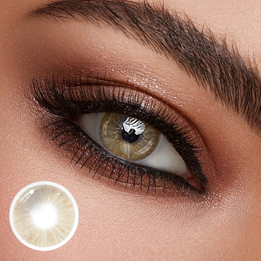 Uniieye Hidrocor Rio Ocre Colored Contact Lenses | 1 Year