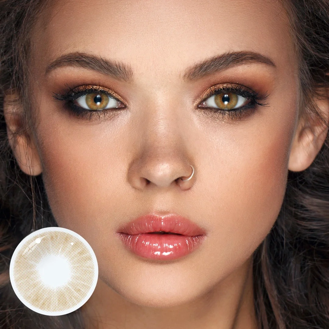 Uniieye Hidrocor Rio Ocre Colored Contact Lenses | 1 Year