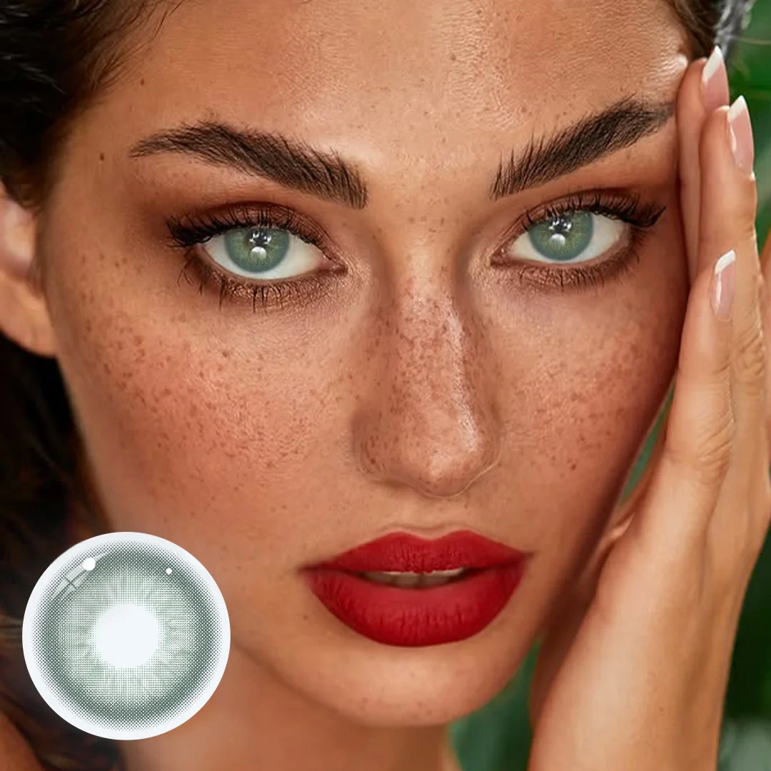 Uniieye Vogue Green Colored Contact Lenses | 1 Year
