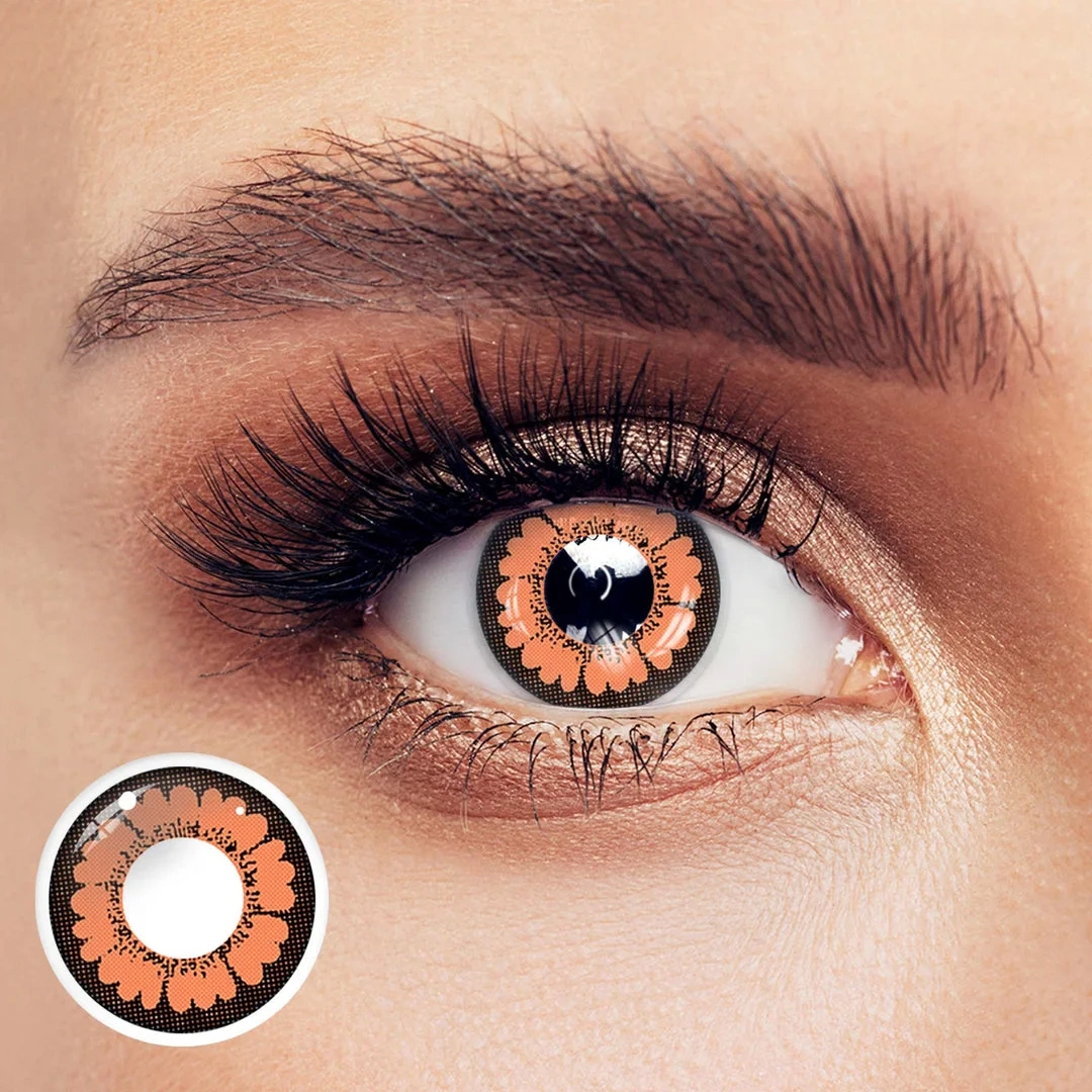 Uniieye Prety Hazel Halloween Cosplay Colored Contact Lenses | 1 Year