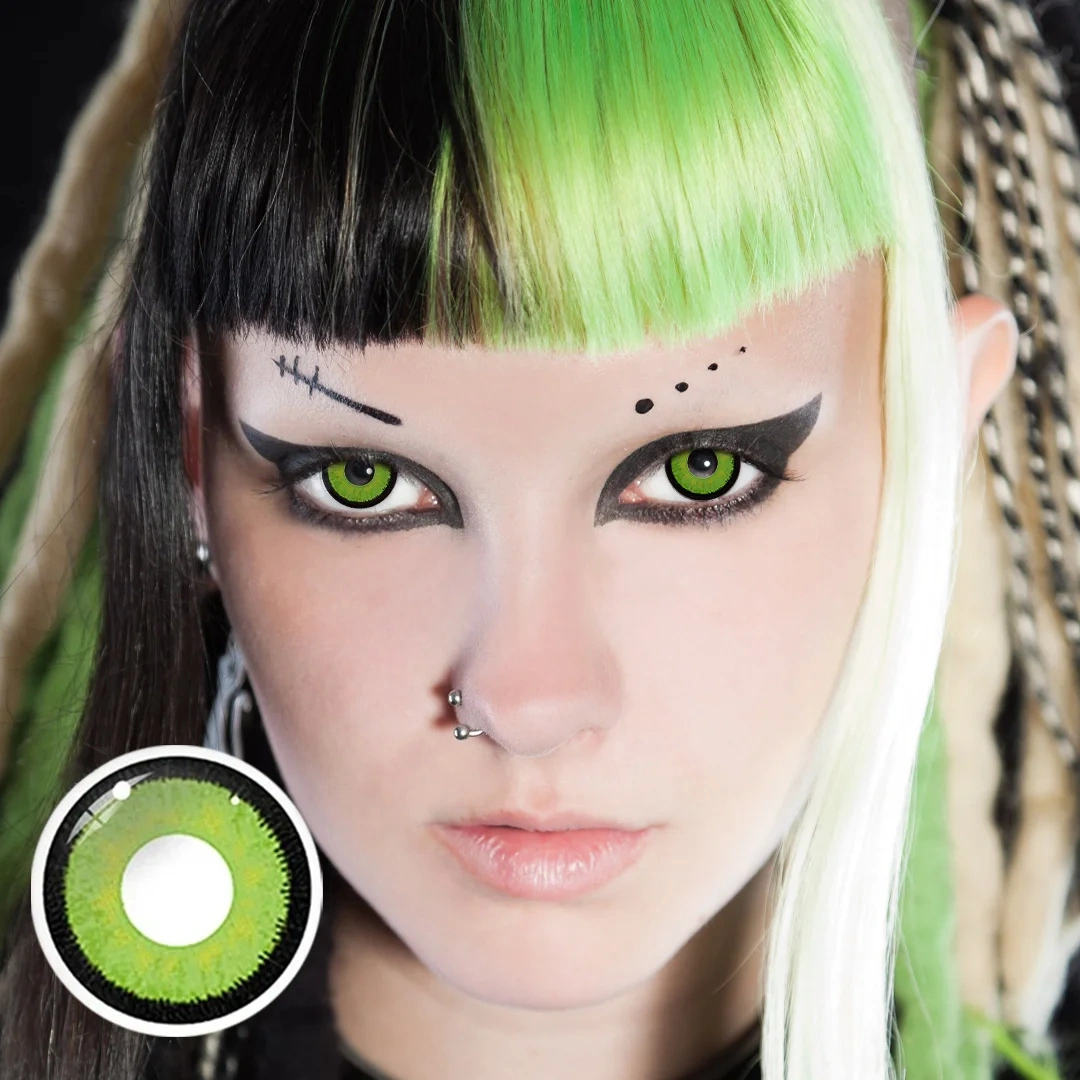 Uniieye Forest Manson Halloween Cosplay Colored Contact Lenses | 1 Year