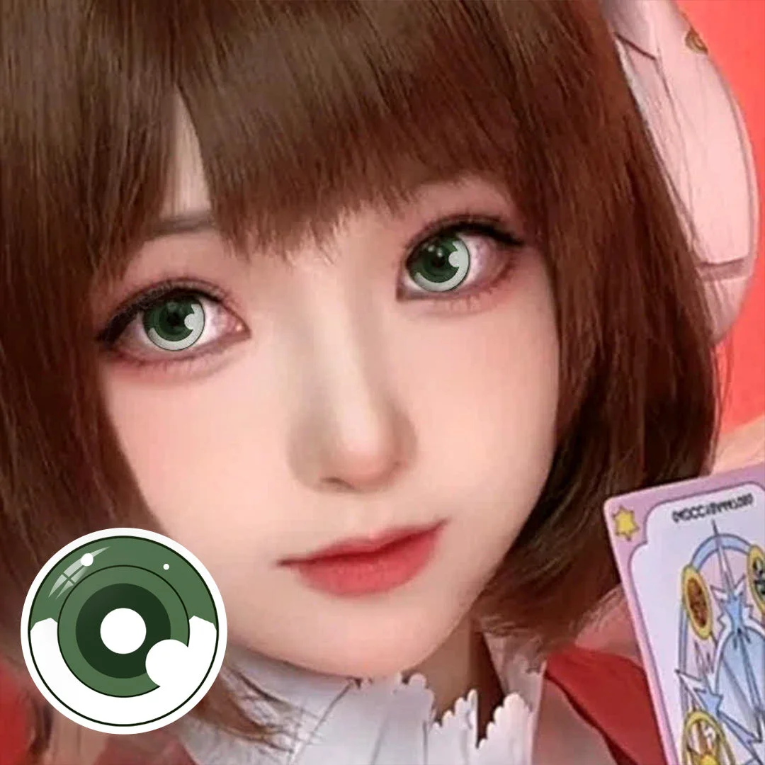 Uniieye Hashibira Inosuke Prescription Halloween Cosplay Colored Contact Lenses | 1 Year