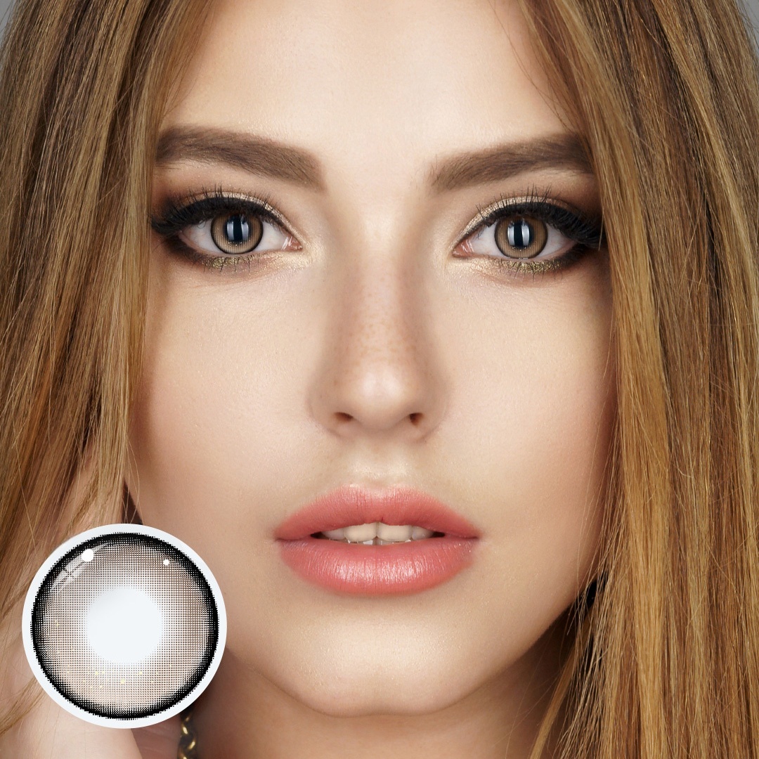 Uniieye Milk Coffee Colored Contact Lenses | 1 Year