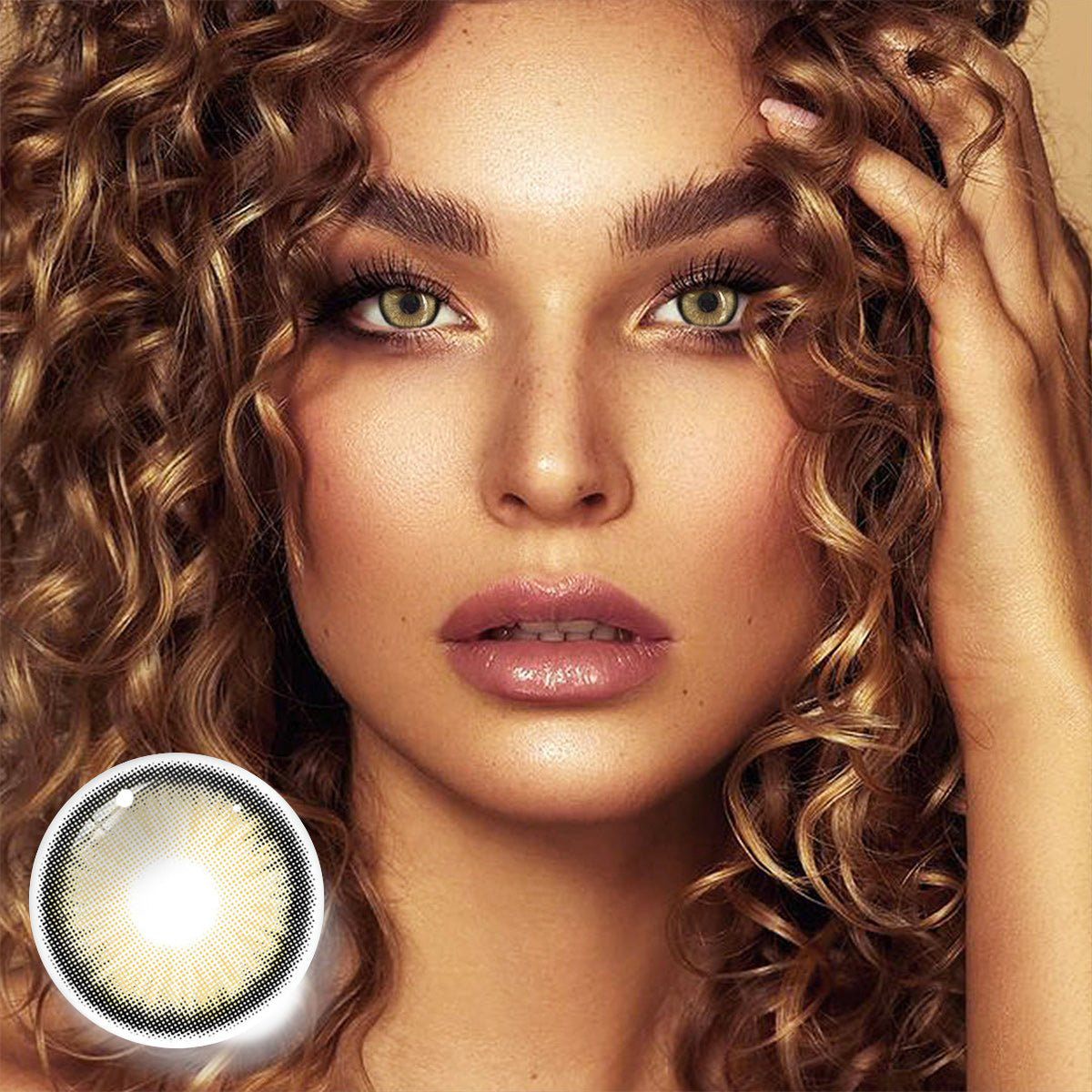 Dawn Brown Colored Contact Lenses