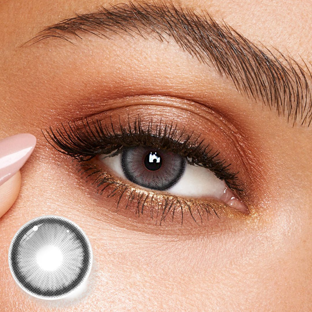 Dawn Gray Colored Contact Lenses