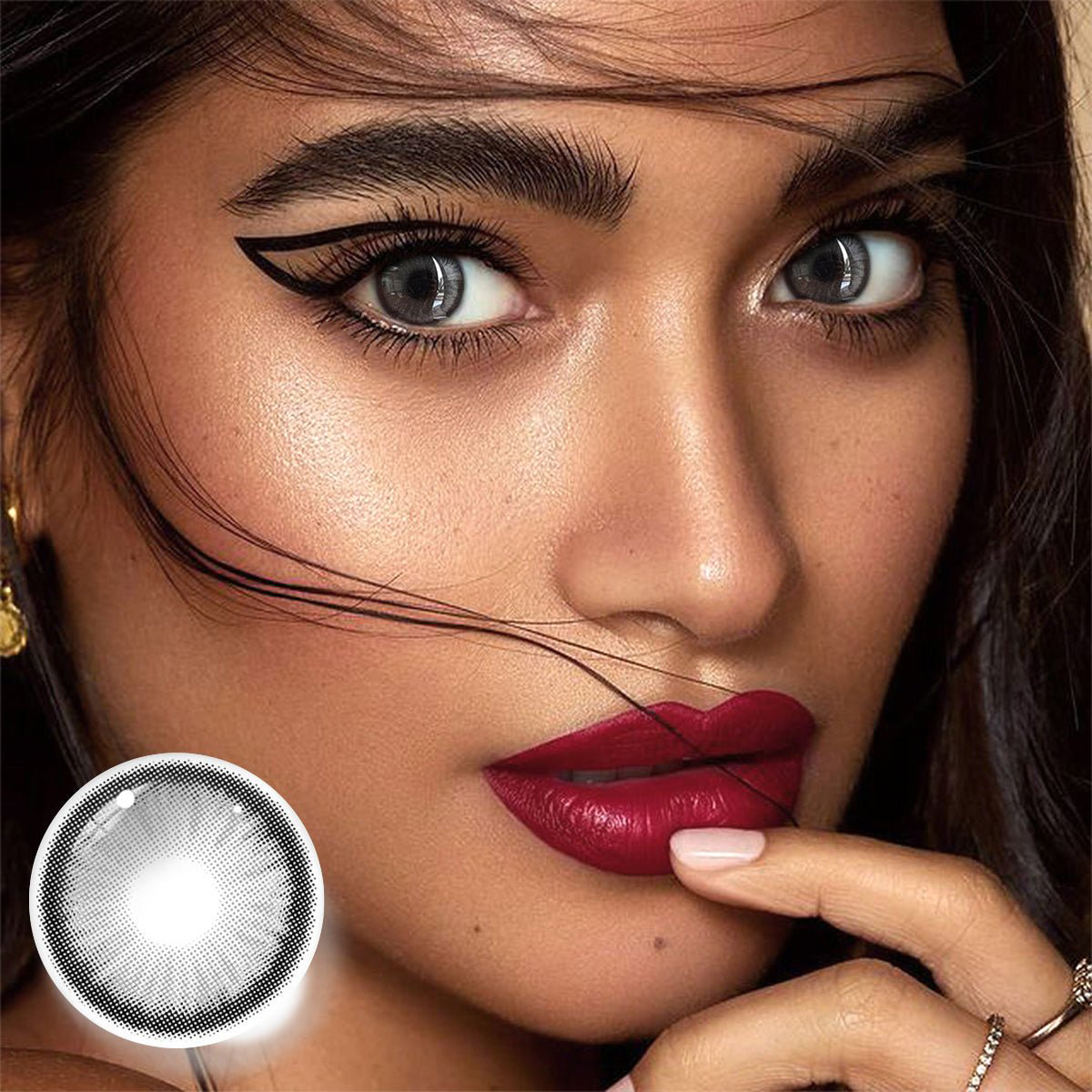 Dawn Gray Colored Contact Lenses