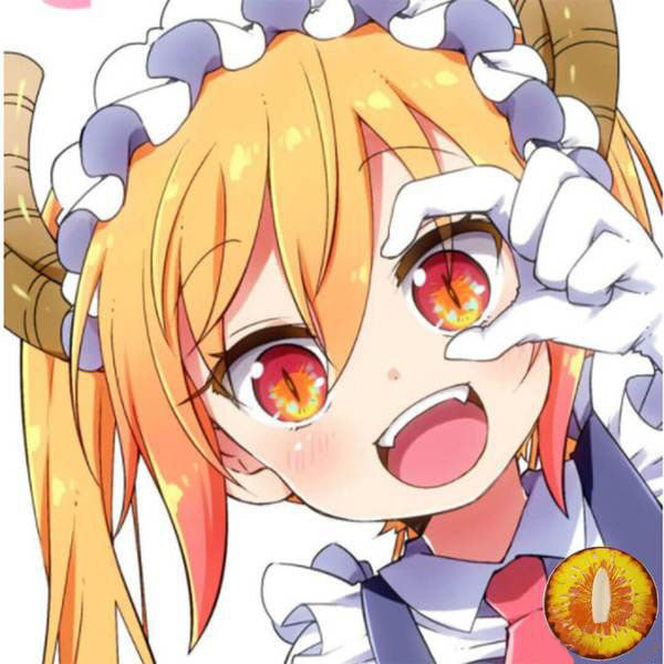 Dragon Maid Cosplay Contact Lenses