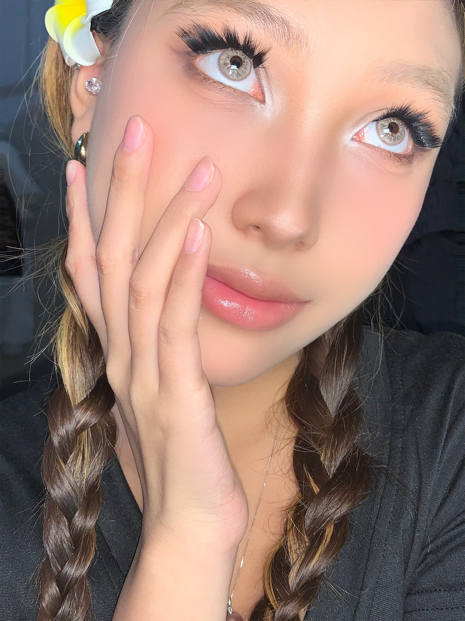 Uniieye Halo Hazel Colored Contact Lenses | 1 Year