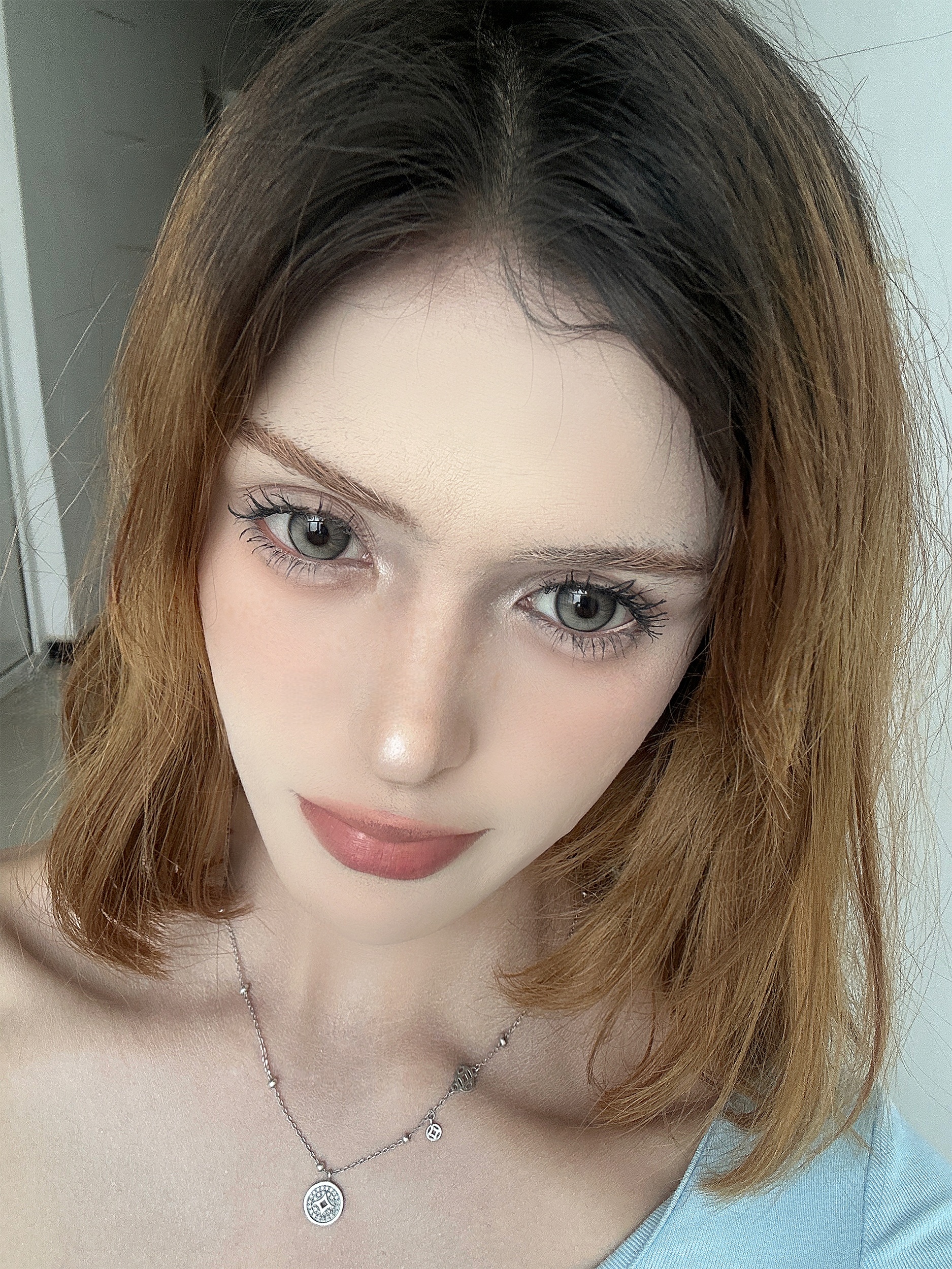 Uniieye Secret Gray Colored Contact Lenses | 1 Year