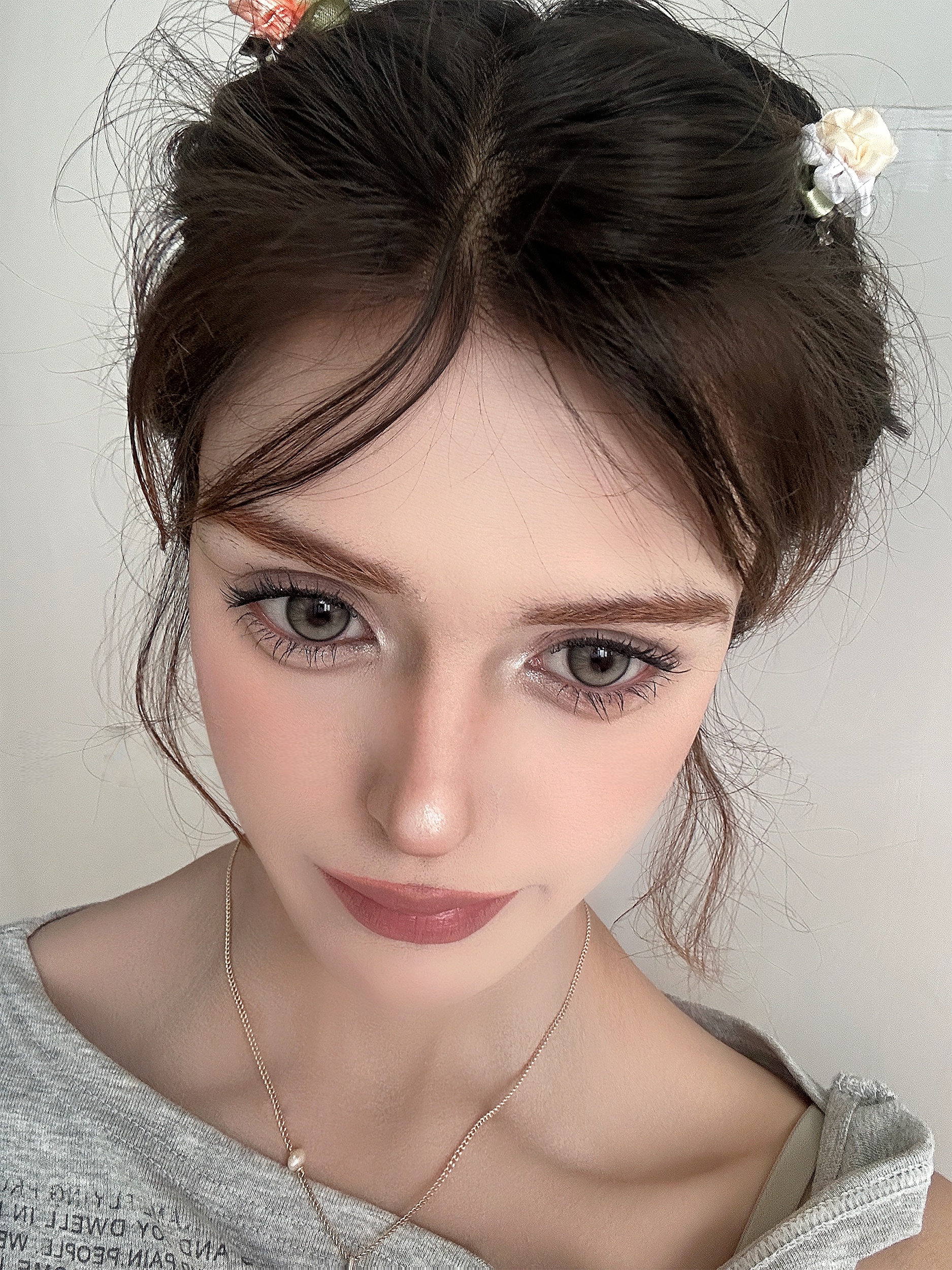 Uniieye Secret Gray Colored Contact Lenses | 1 Year