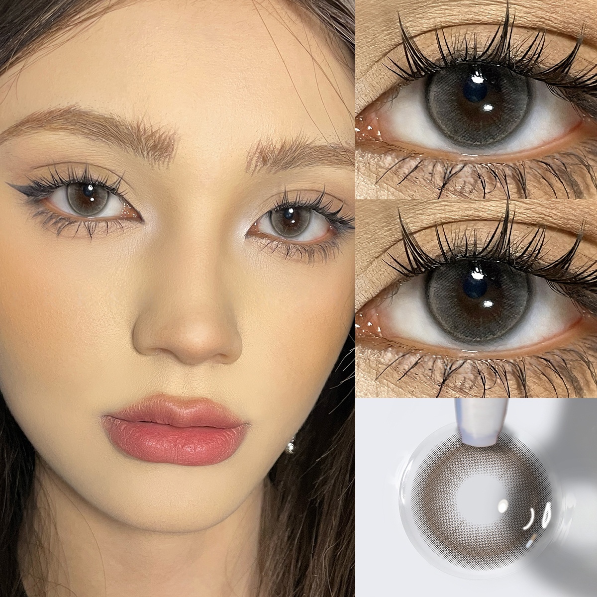 Uniieye Elf Hazel Colored Contact Lenses | 1 Year