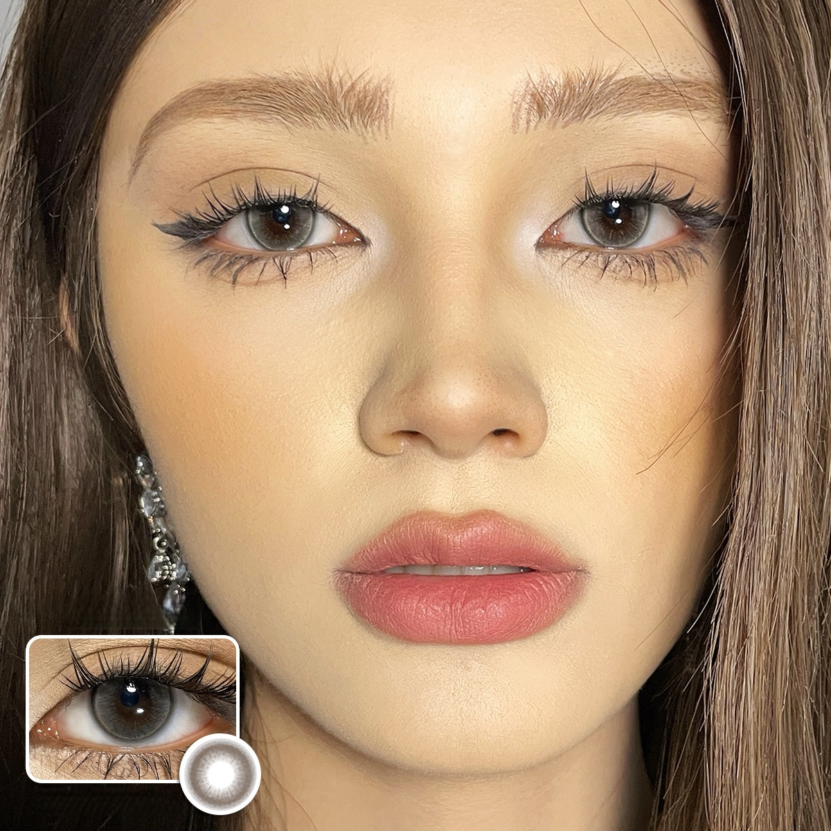 Uniieye Elf Hazel Colored Contact Lenses | 1 Year