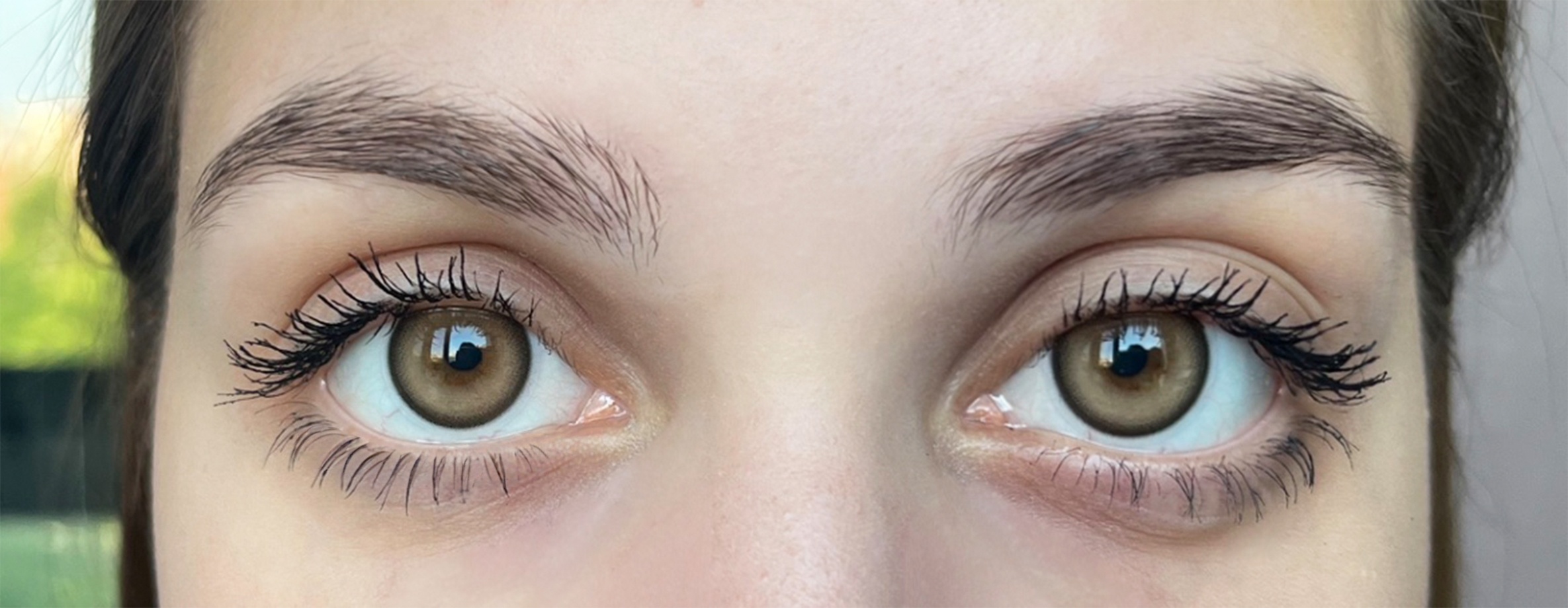 Uniieye Caramel Pudding Colored Contact Lenses | 1 Year