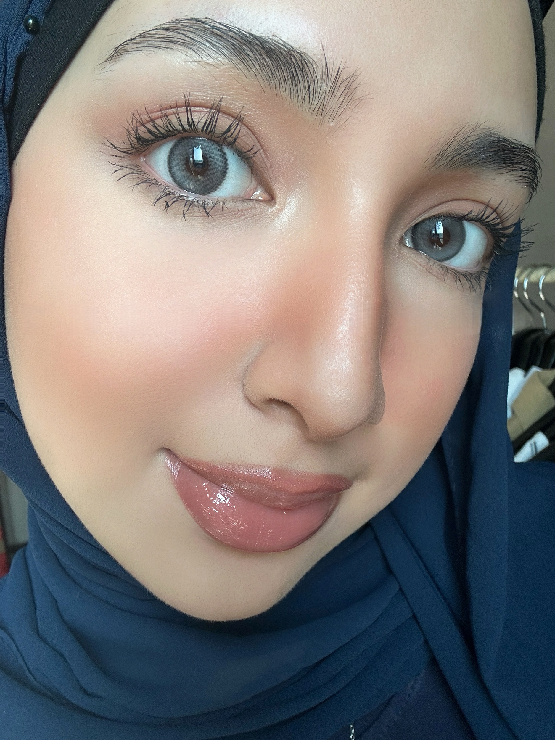 Uniieye Bejeweled Grey Colored Contact Lenses | 1 Year