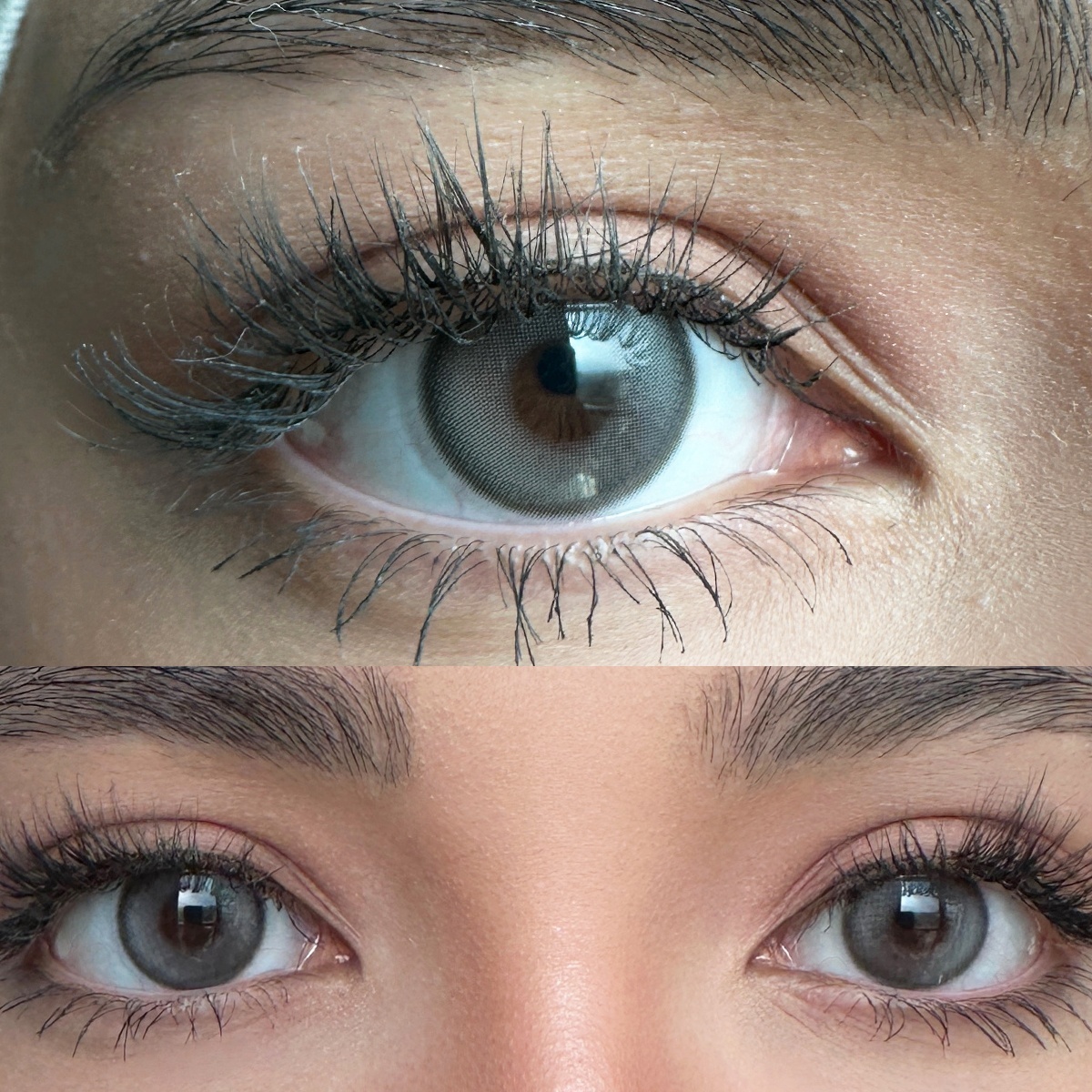 Uniieye Bejeweled Grey Colored Contact Lenses | 1 Year