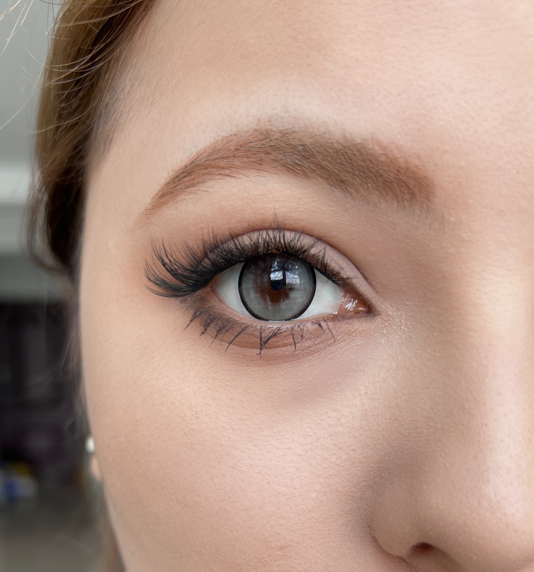 Uniieye Graffito Grey Colored Contact Lenses | 1 Year