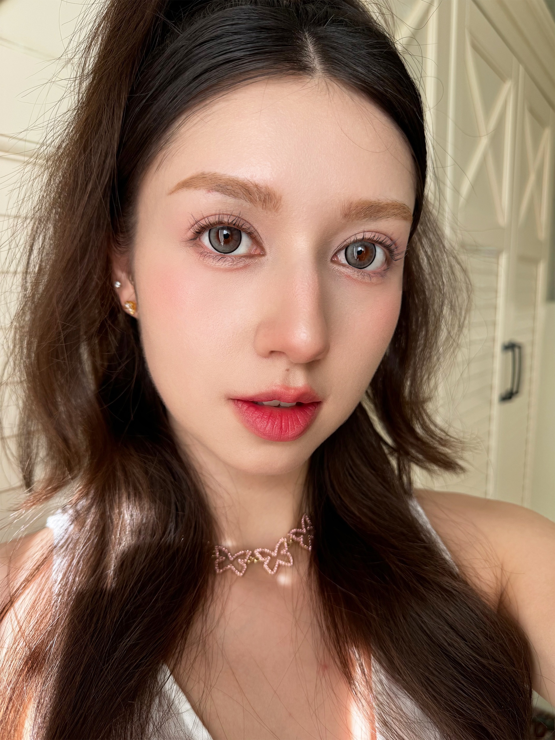 Uniieye Graffito Grey Colored Contact Lenses | 1 Year