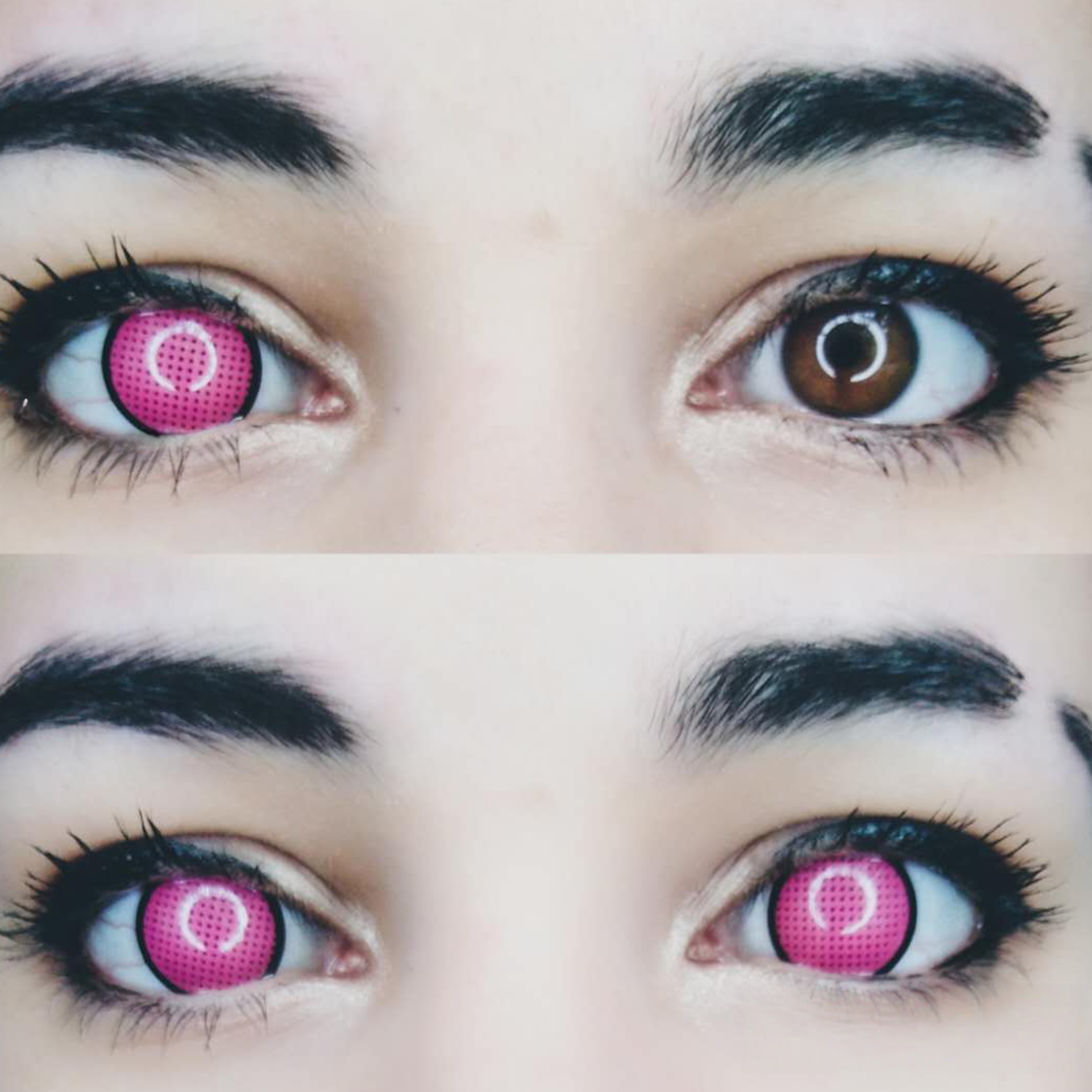 Uniieye Rose mesh Halloween Cosplay Colored Contact Lenses | 1 Year
