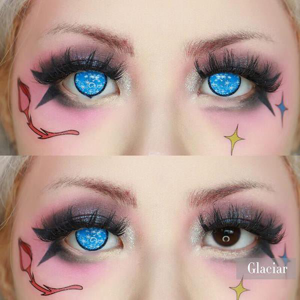 Glaciar Blue Cosplay Contact Lenses