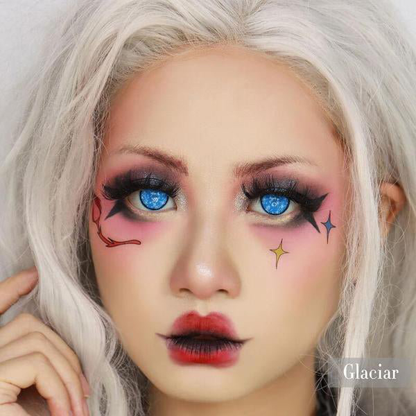 Glaciar Blue Cosplay Contact Lenses