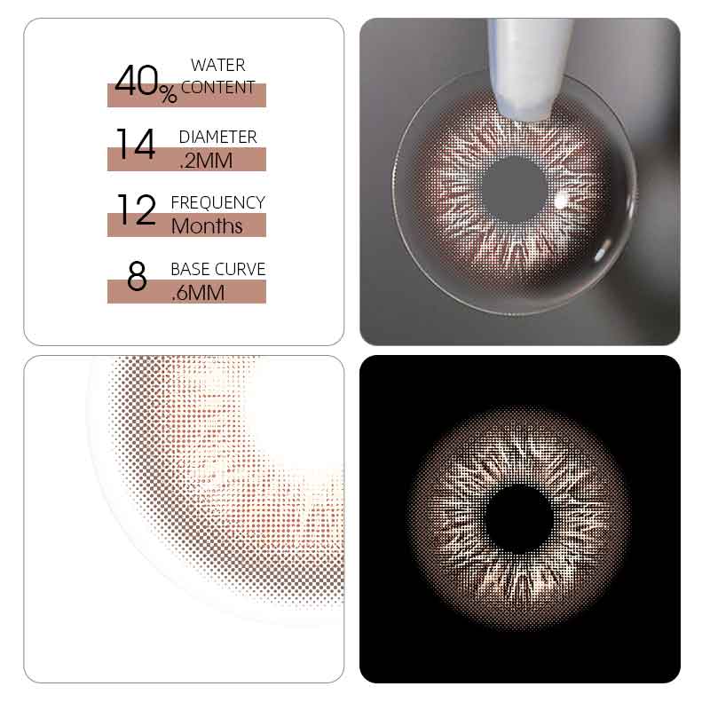 KOKOEYES I Heart Brown