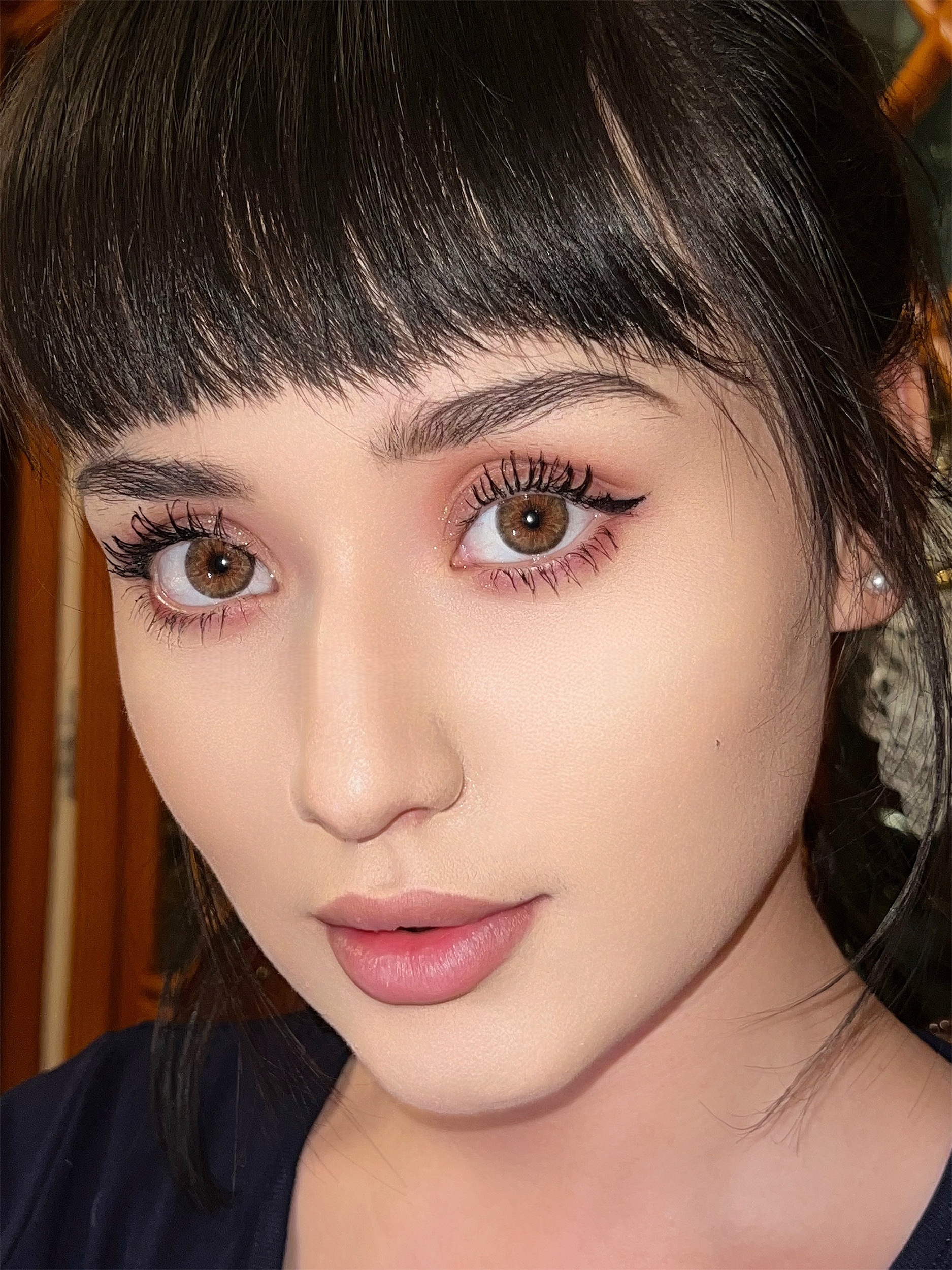 Uniieye Cleopatra Hazel Colored Contact Lenses | 1 Year