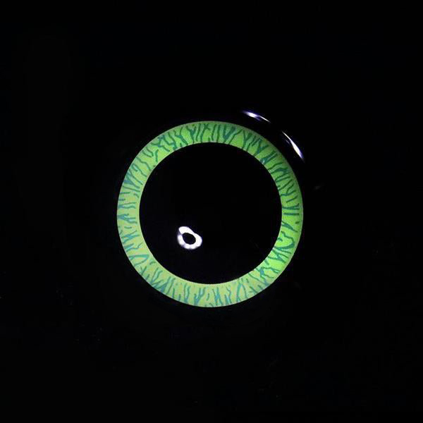 Nebulos Green Cosplay Contact Lenses