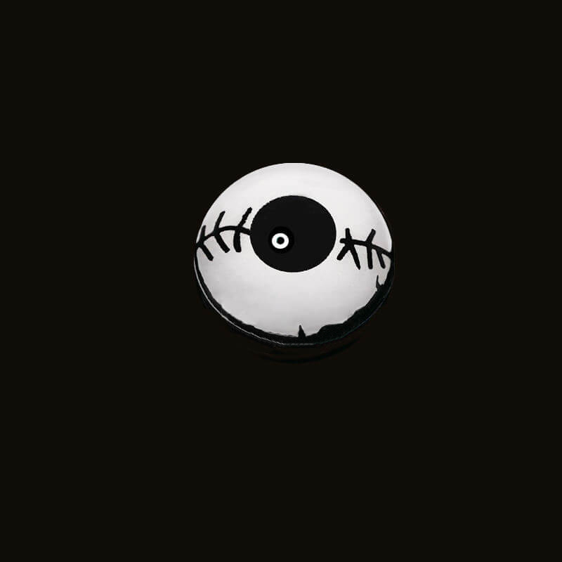 Stitched Mummy White Cosplay Contact Lenses