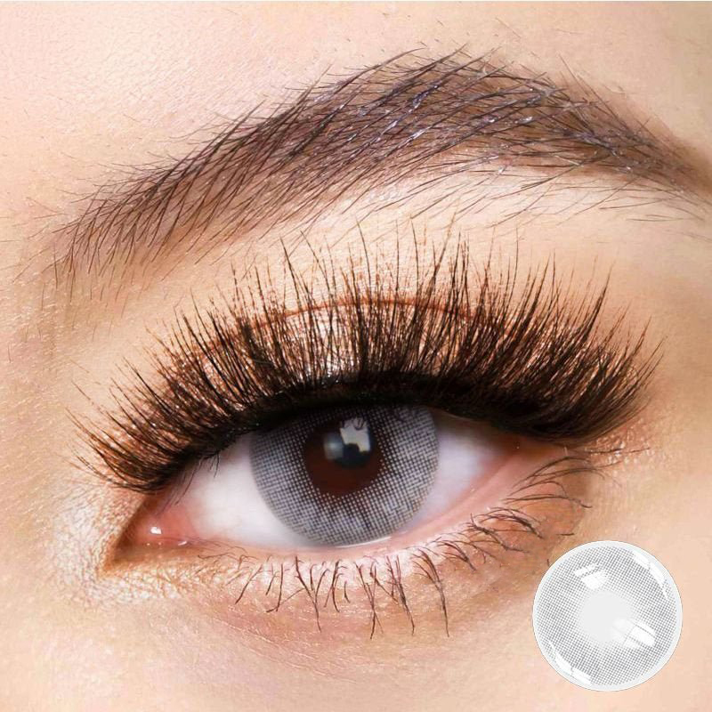 Beeswax Pony Gray Yearly Colored Contact Lenses