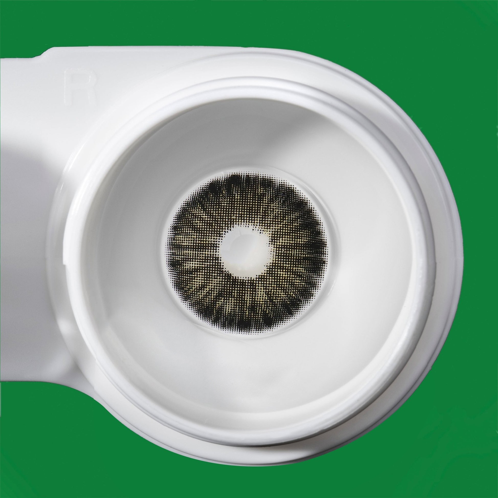 UNIIEYE Magnificent Devil's Triangle Black Yearly Colored Contacts