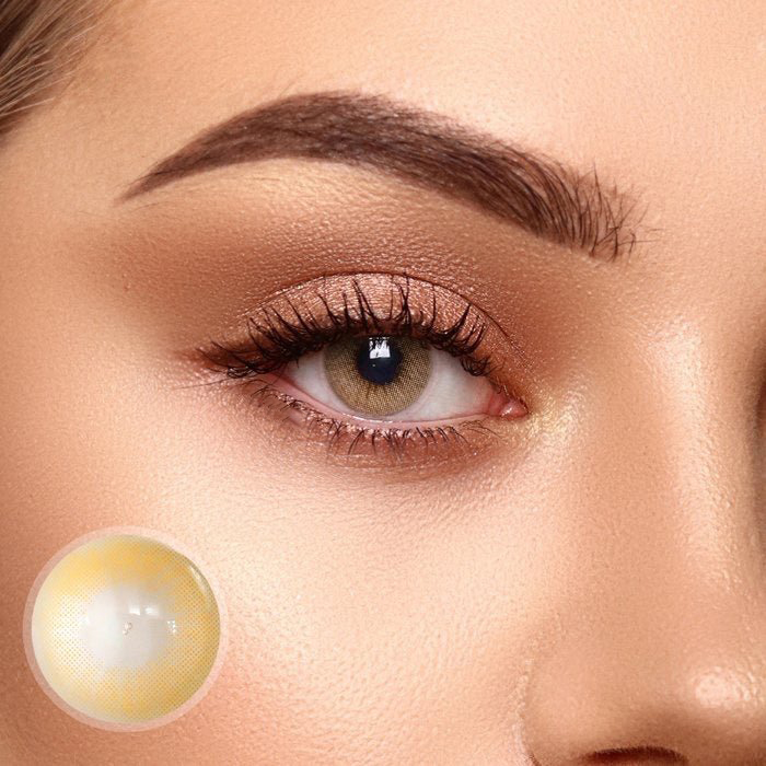 Polar Lights Brown Prescription Yearly Colored Contacts