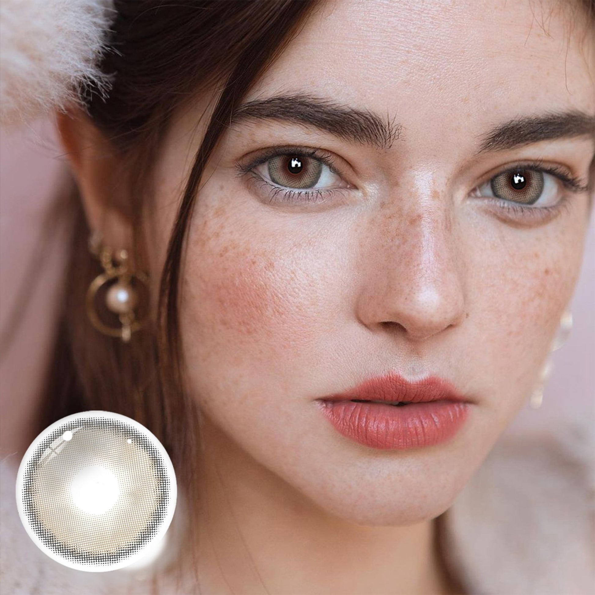 UNIIEYE Sorayama Grey Yearly Colored Contacts