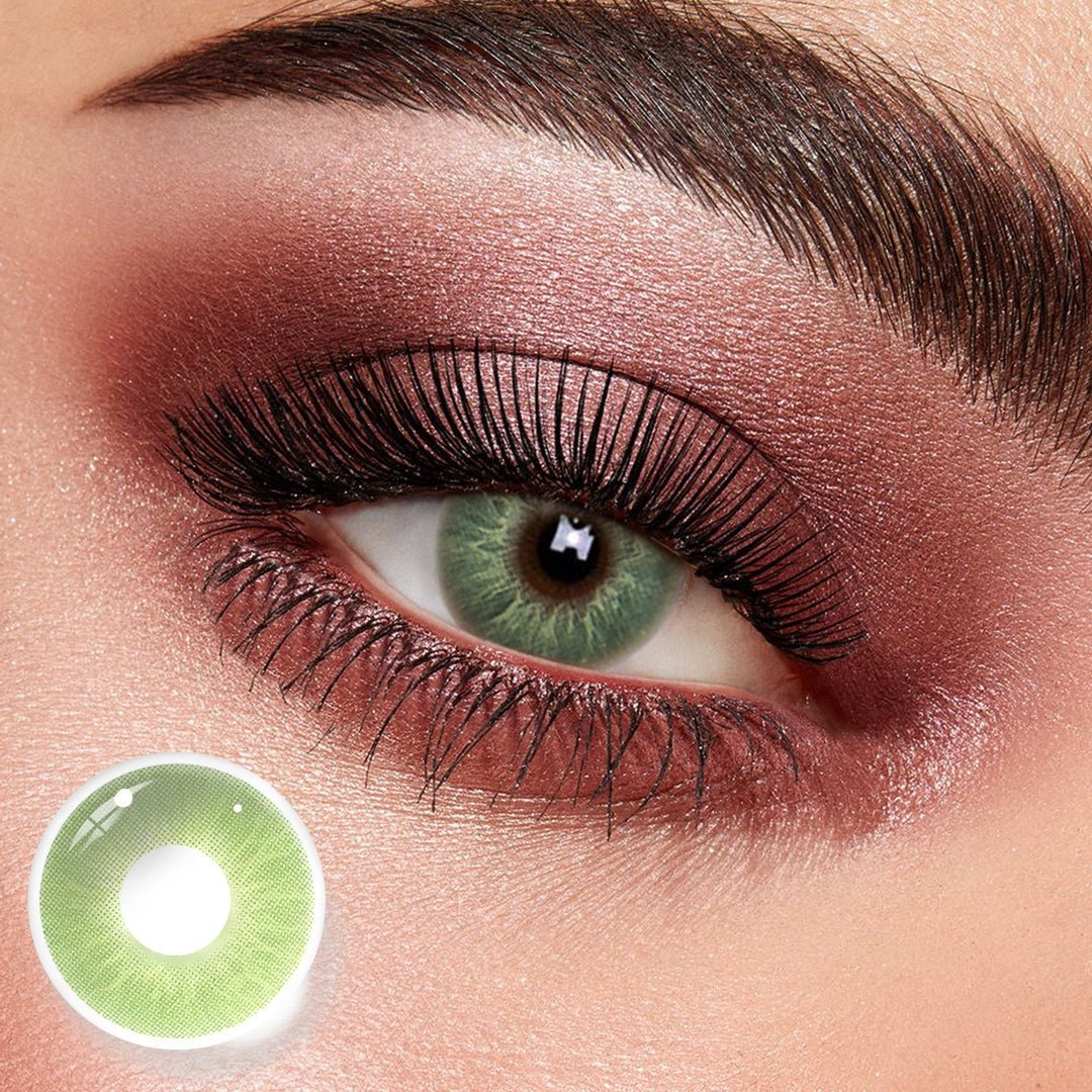 Love Story Endorphin Green Yearly Colored Contacts