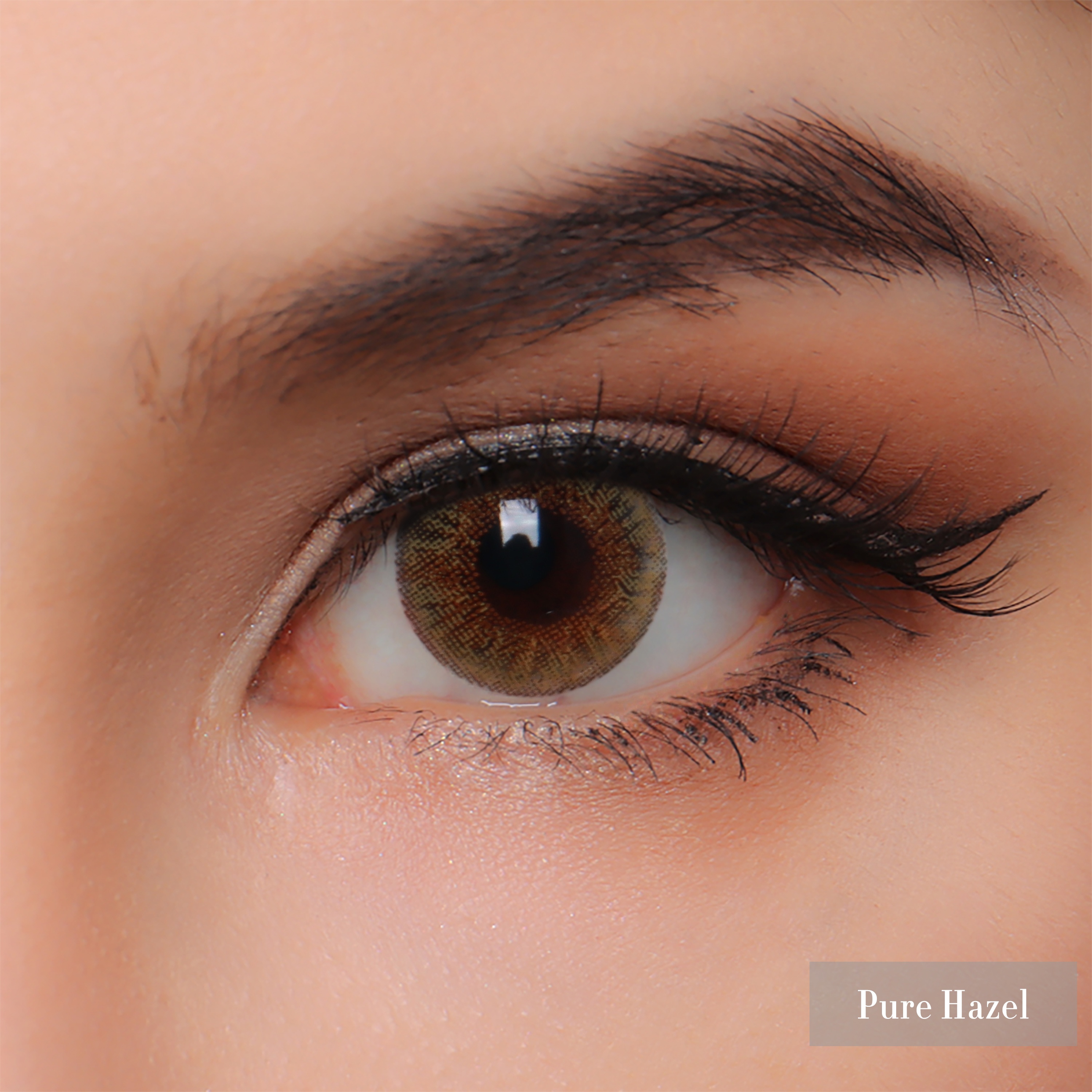 Uniieye Pure Hazel Colored Contact Lenses | 1 Year