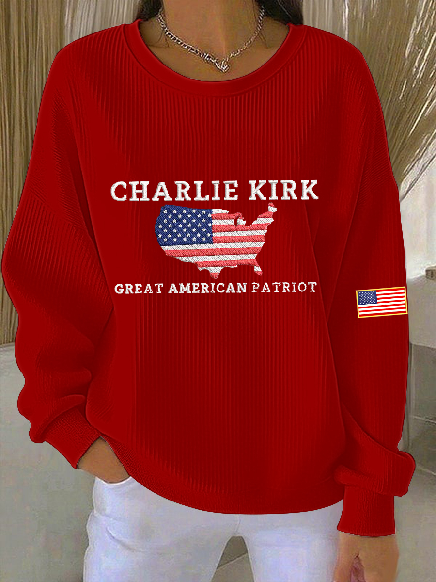 Women's patriotic sweatshirt-America250