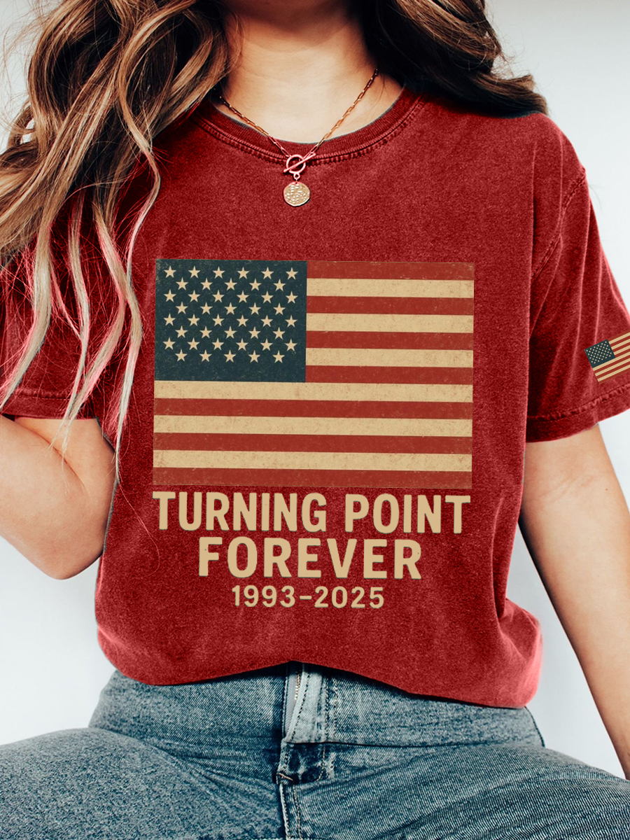Women's TP Forever Print Washable T-Shirt-America250