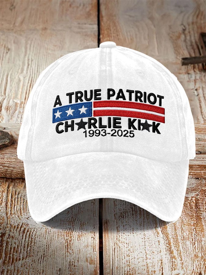 Unisex Commemorative Leader A True Patriot Print Hat-America250