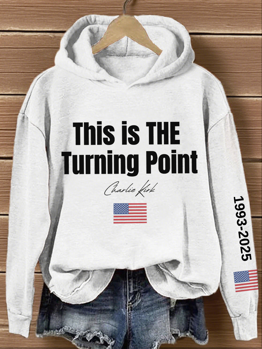 Women's This Is  Print Hoodie-America250