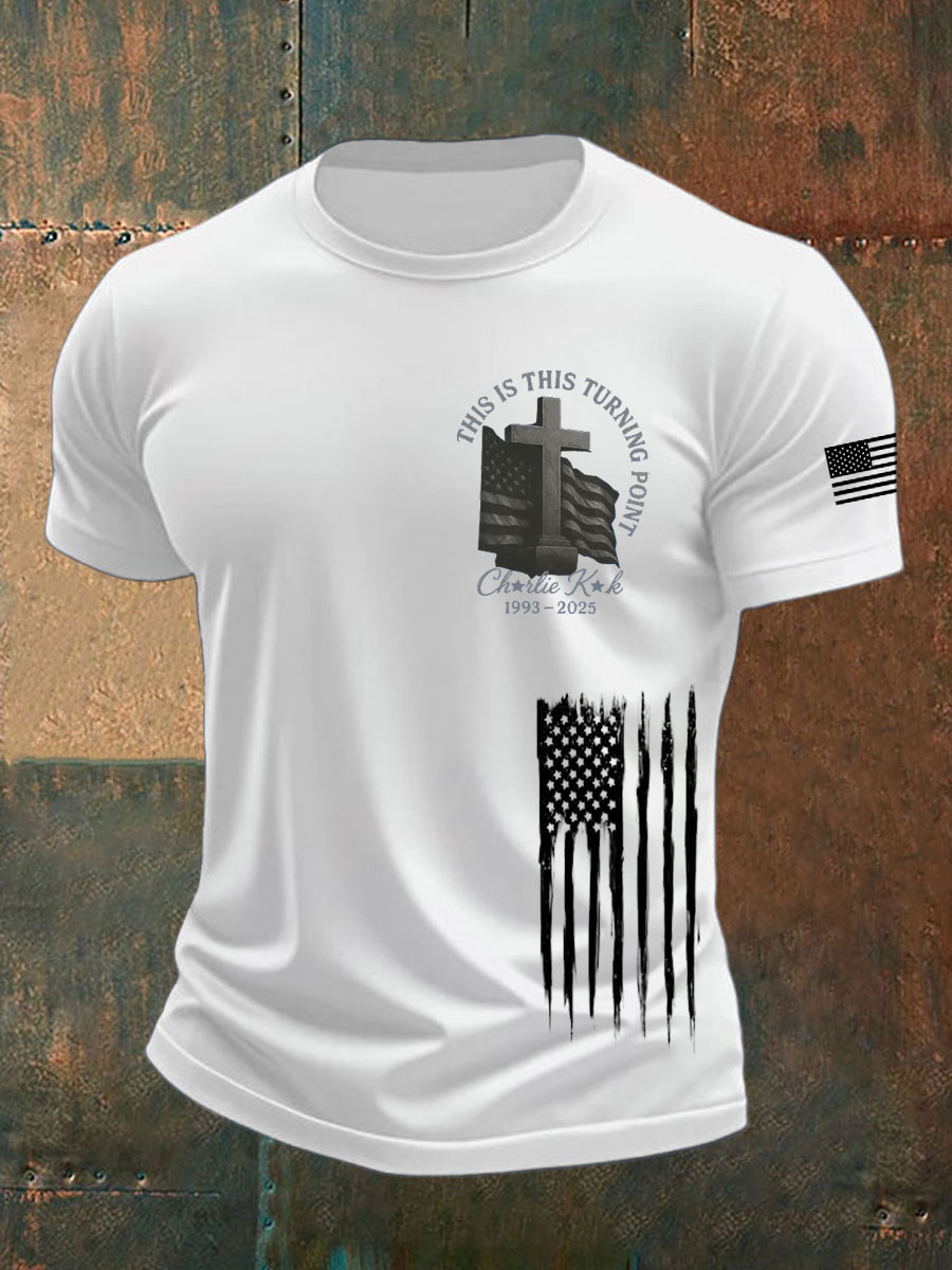 Men's C.K TP short sleeves t-shirt-America250