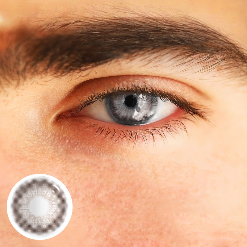 Unspoken Mirage Brown Men Colored Contact Lenses