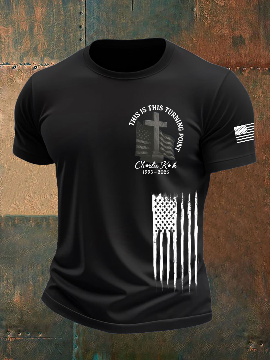 Men's C.K TP short sleeves t-shirt-America250