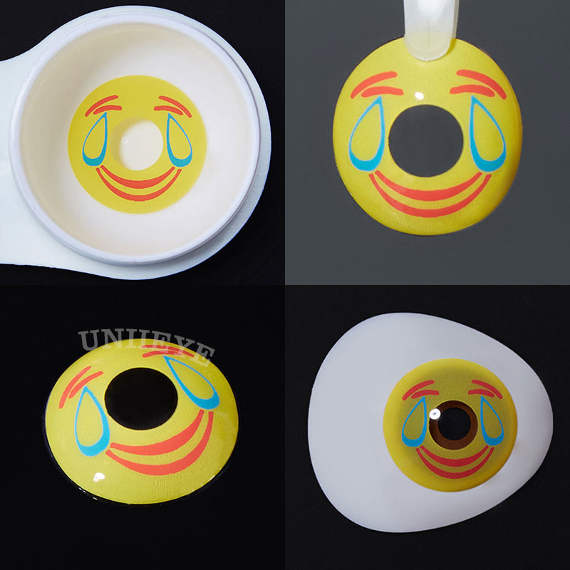 Uniieye Joker Prescription Cosplay Colored Contact Lenses-UNIIEYE