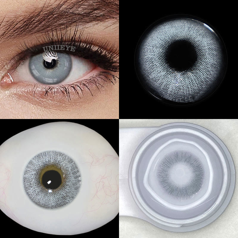 Uniieye Queen Grey Prescription Colored Contact Lenses-UNIIEYE