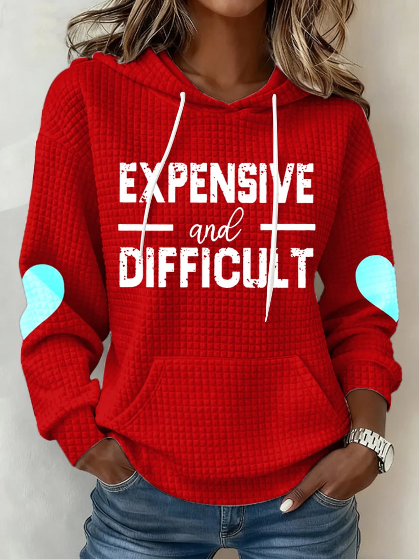 Women'S Expensive And Difficult  Faith Printed Sweatshirts-America250
