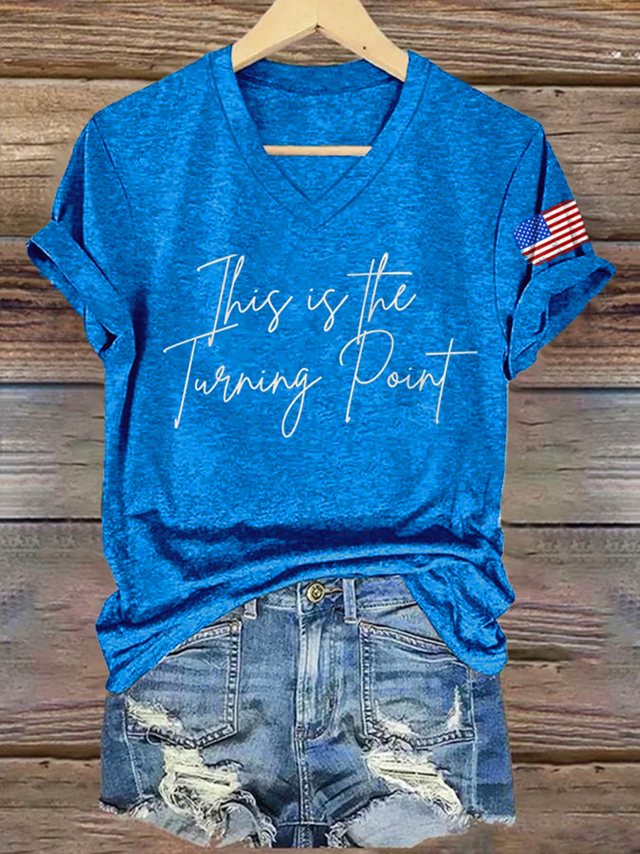 Women's This Is  Short Sleeve T-Shirt-America250